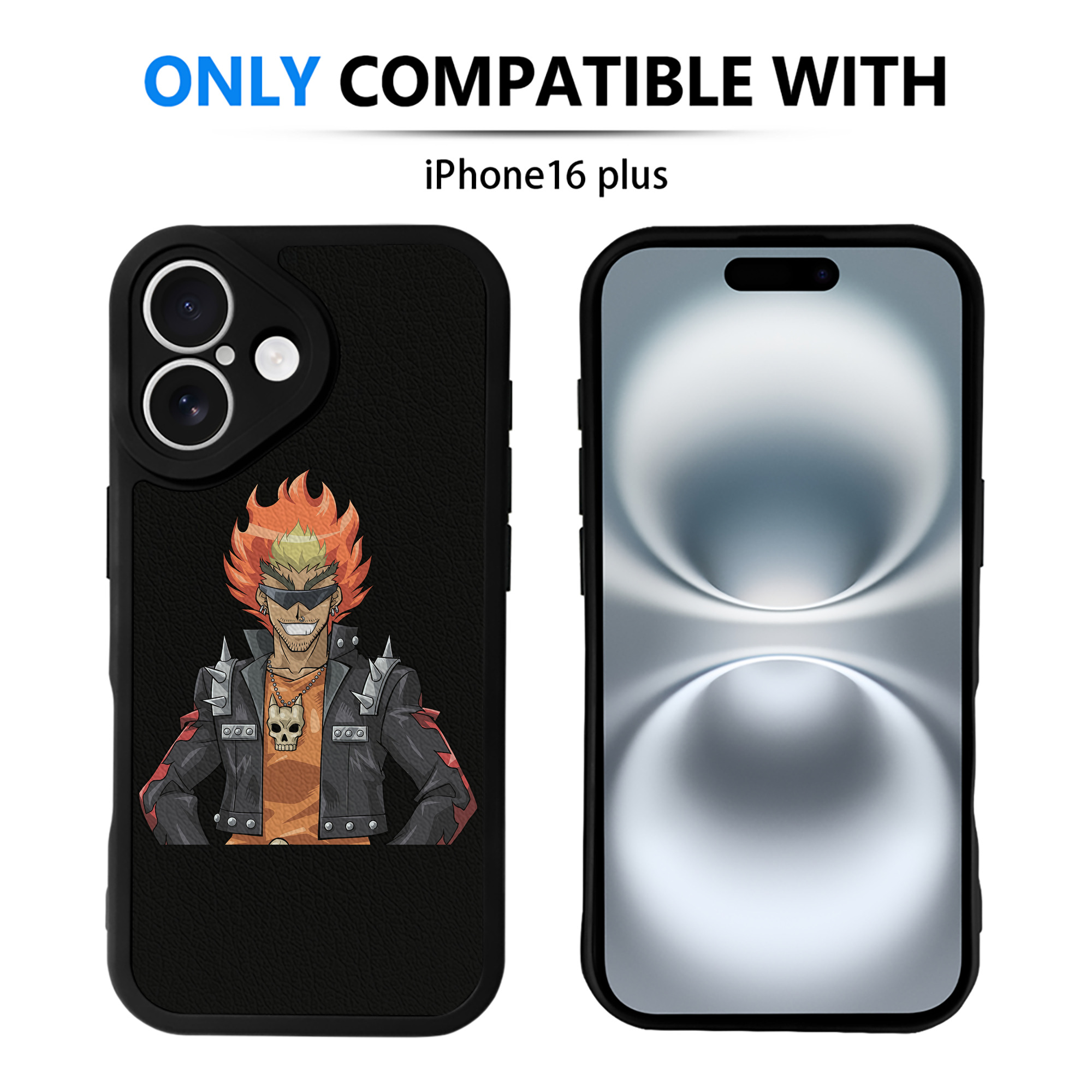 遊☆戯☆王 Yu-Gi-Oh! 【iPhone 16シリーズ対応】シリコンスマホケース（レザー調） 材質：シリコン